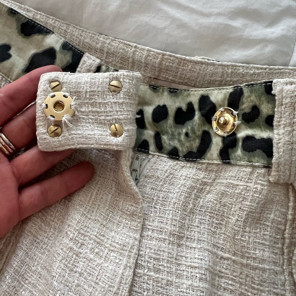 Roberto Cavalli Tweed Shorts - Picture 3 of 8